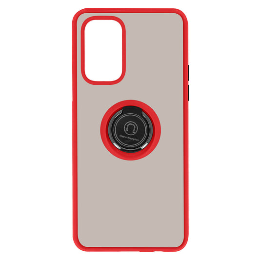 Oppo A74 4G- Coque Magnétique Rouge