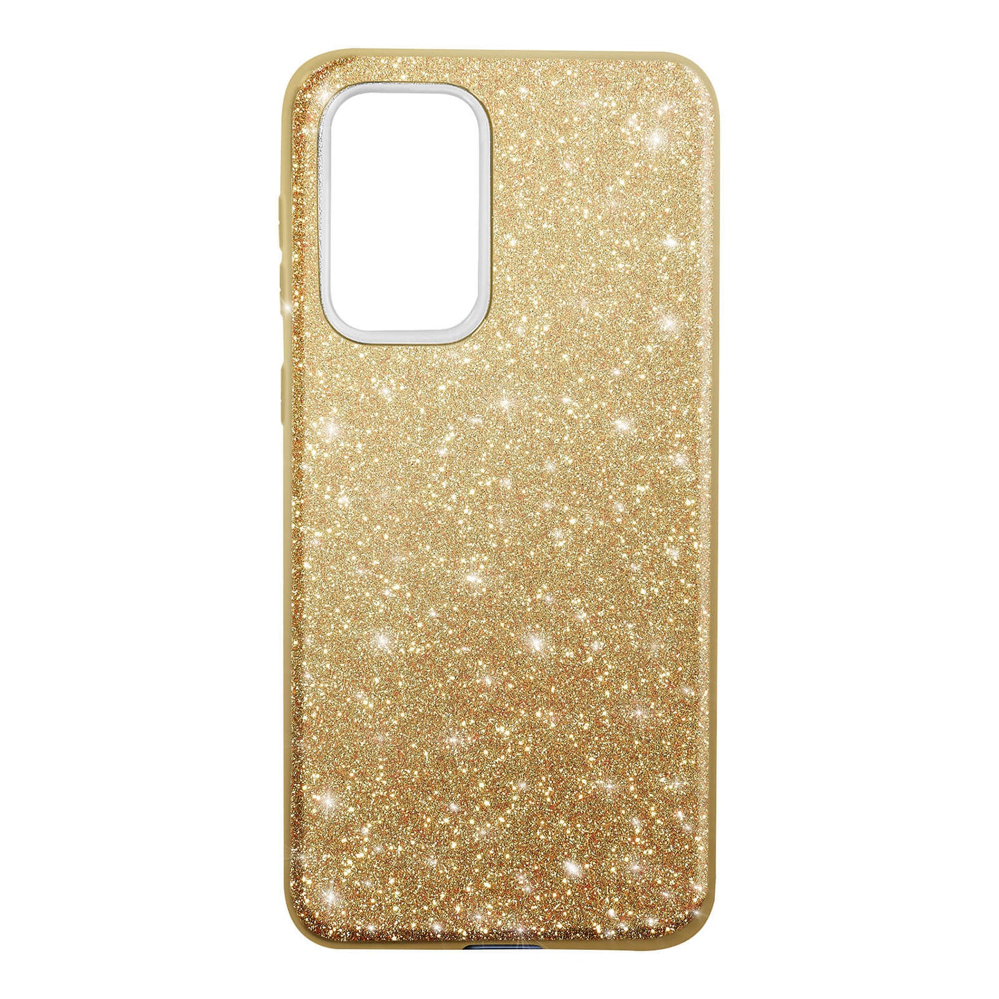 SAMSUNG Galaxy S20 - Coque Paillettes Or