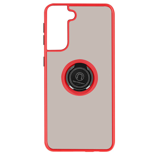 SAMSUNG Galaxy S21 - Coque Magnétique Rouge