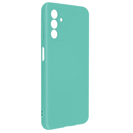 SAMSUNG A53 5G - Coque silicone cyan