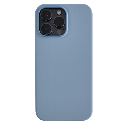 Coque iPhone 14 Pro silicone Bleu Azur