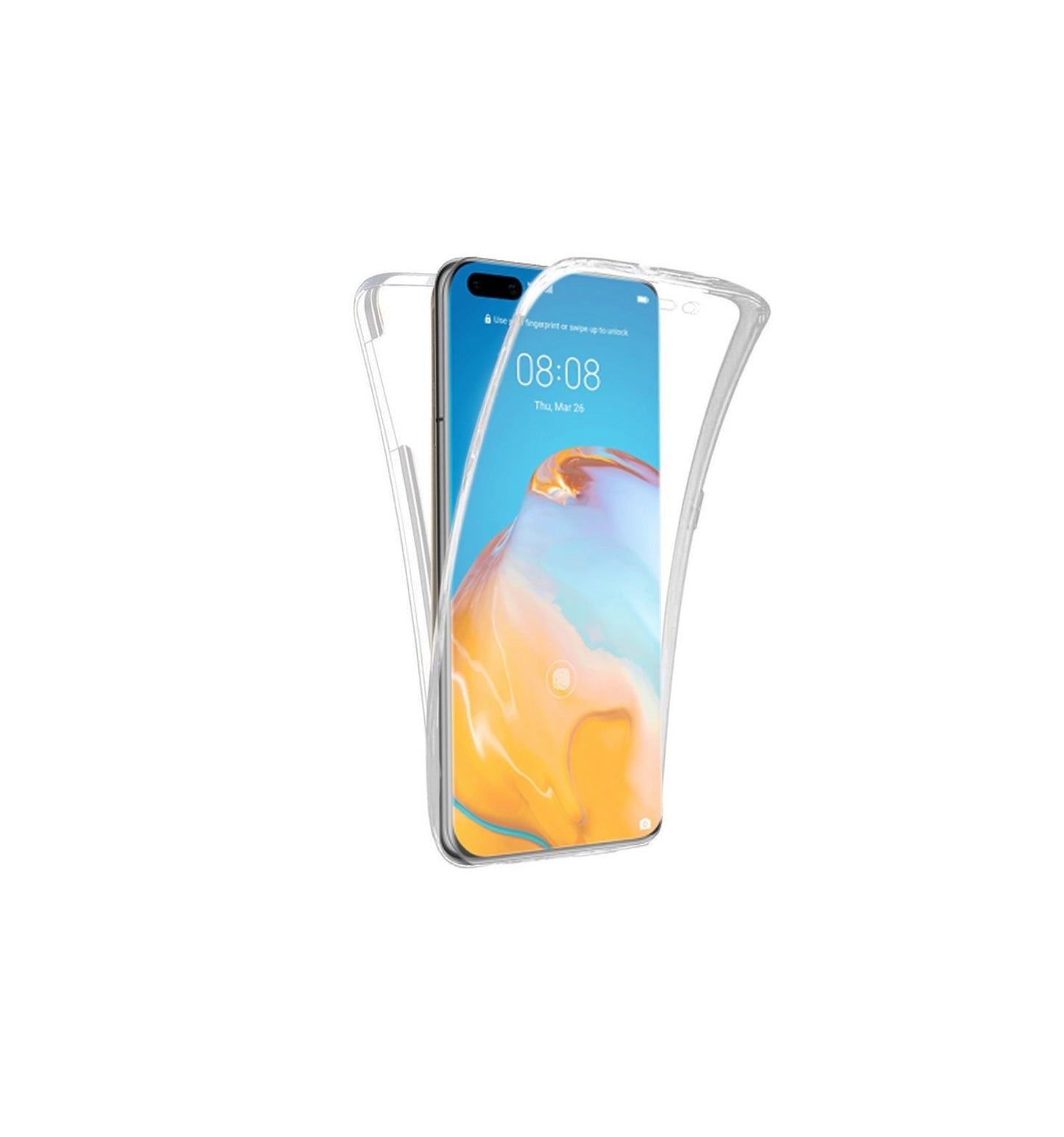 Coque intégrale transparente P40 Pro