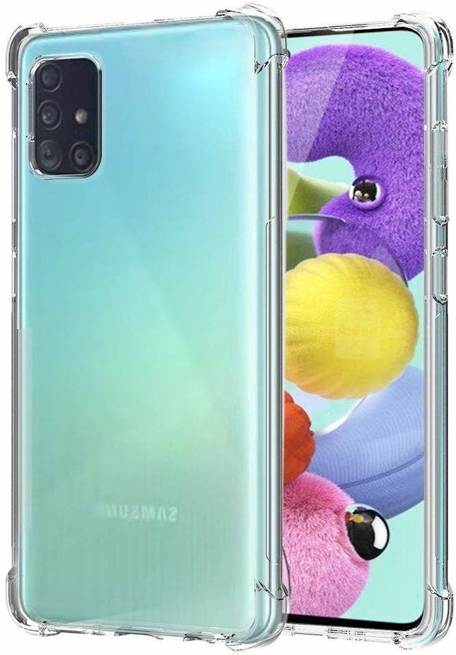 Coque transparente renforcée A51