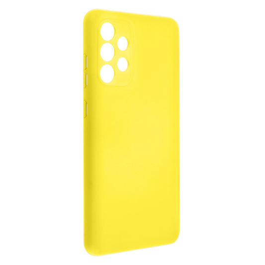 SAMSUNG A52 - Coque silicone jaune