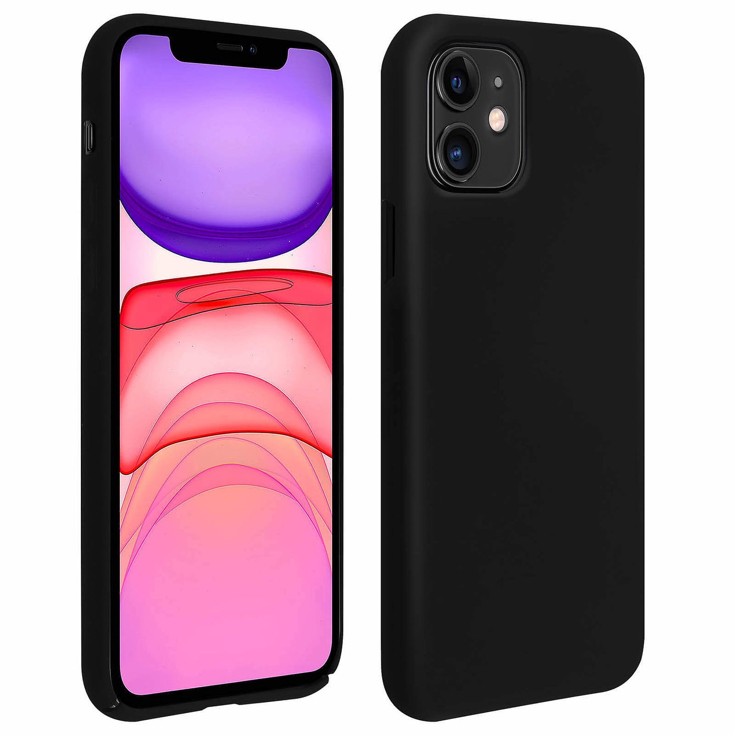 Coque silicone noire iPhone 11