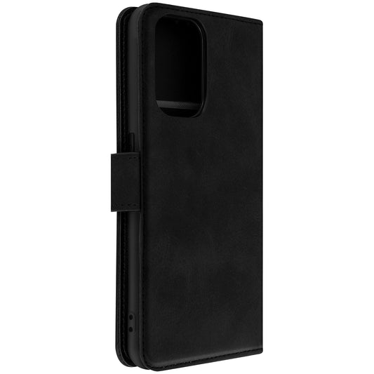 étui noir portefeuille oppo a94 5g coque française flapstore