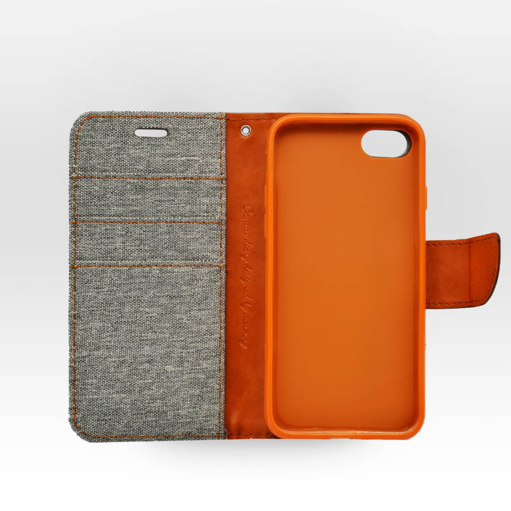Étui Tissus Gris IPhone 7/8/SE