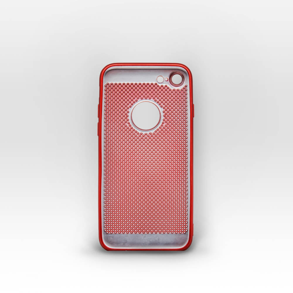 Coque Grille Rouge IPhone 7/8/SE