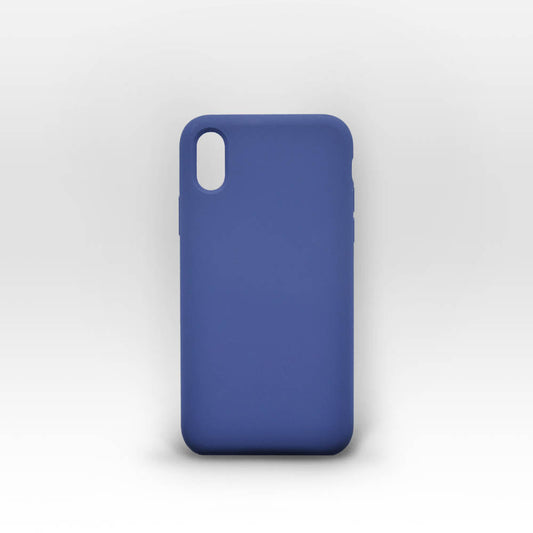 Coque Silicone Bleu IPhone X/XS