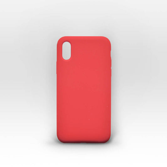 Coque Silicone Rouge IPhone X/XS