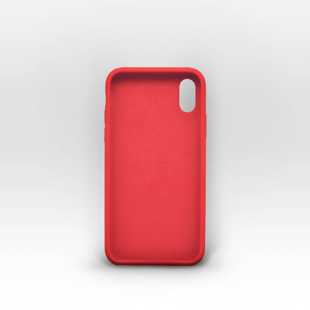 Coque Silicone Rouge IPhone X/XS