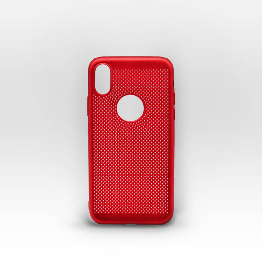 Coque Grille Rouge IPhone X/XS