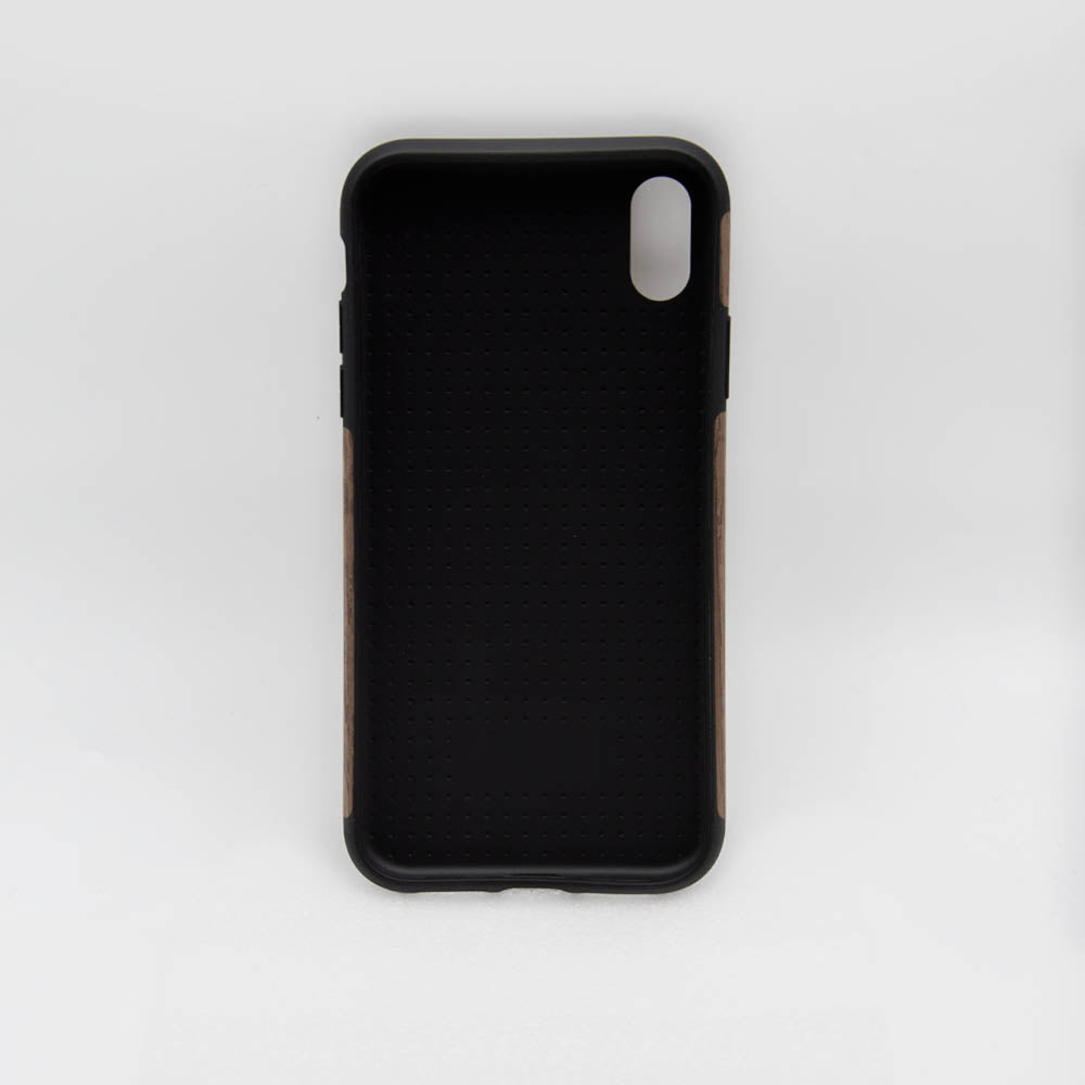 Coque effet bois foncé IPhone XR