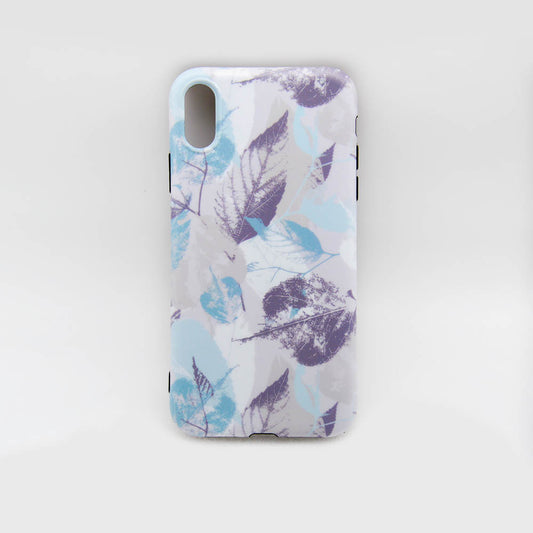 Coque motif feuilles claires IPhone XR