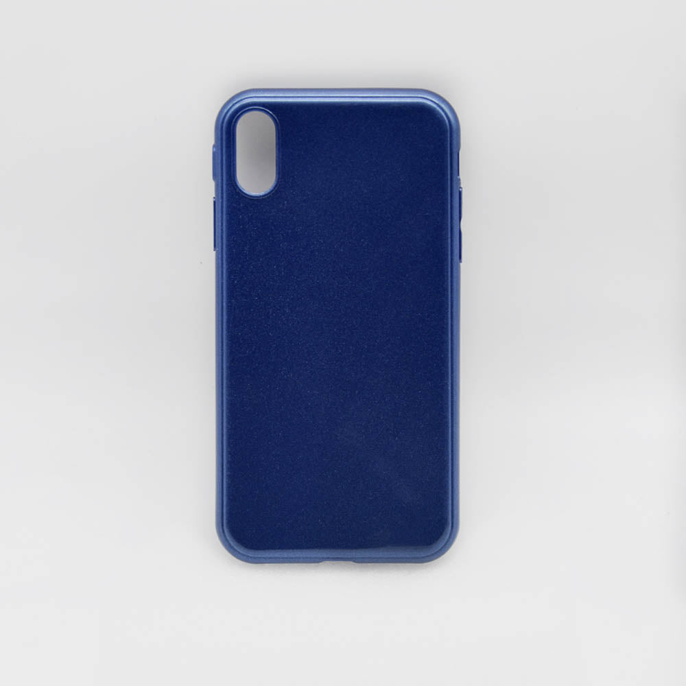 Coque Paillette IPhone XR Bleu