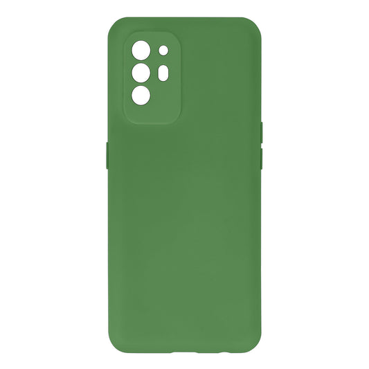 Coque silicone verte oppo a94 5g antichoc coque française flapstore